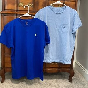 SOLD***Polo Ralph Lauren Men Med t-shirts "BLUES"